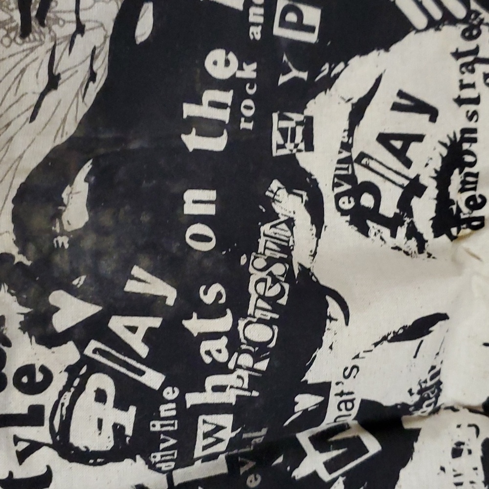 Torrid Graphic Canvas Tote Bag Rare - Picture 8 of 10